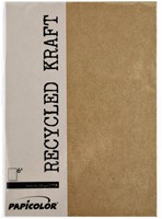 Kopieerpapier Papicolor A4 220gr kraft bruin 6 Vel-2