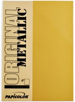 Kopieerpapier Papicolor A4 300gr goud 3 Vel-2