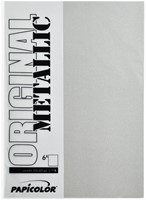 Kopieerpapier Papicolor A4 300gr zilver 3 Vel-2