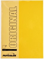 Kopieerpapier Papicolor A4 100gr dottergeel 12 Vel-2