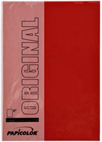 Kopieerpapier Papicolor A4 100gr rood 12 Vel-2