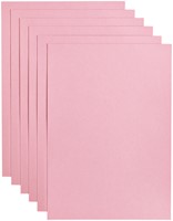 Kopieerpapier Papicolor A4 200gr babyroze 6 Vel