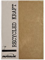 Kopieerpapier Papicolor A4 100gr kraft bruin 12 Vel-2