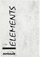 Kopieerpapier Papicolor A4 200gr marble grijs 6 Vel-2