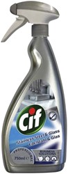 Roestvrijstaal reiniger CIF professional 750ml 750 Milliliter