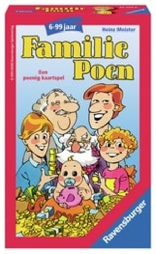Pocketspel Familie Poen 1 Stuk