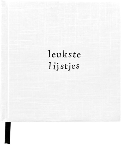 NOTITIEBOEK IKPAKJEIN LEUKSTE LIJSTJES 1 Stuk