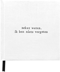 NOTITIEBOEK IKPAKJEIN ZEKER WETEN IK.... 1 Stuk
