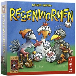 Dobbelspel Regenwormen 1 Stuk