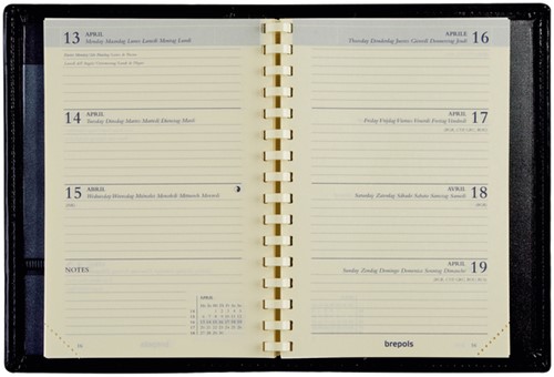 Agenda 2026 Brepols Delta Palermo 7d/2p sp zw 1 Stuk-2