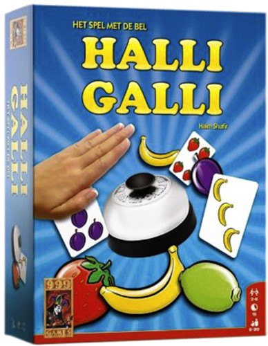 Kaartspel Halli Galli - Het spel met de bel 1 Stuk