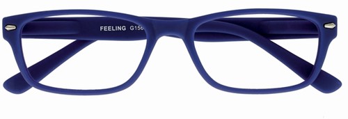 Leesbril I Need You +3.00 dpt Feeling blauw