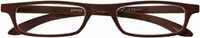 Leesbril I Need You +2.00 dpt Zipper bruin