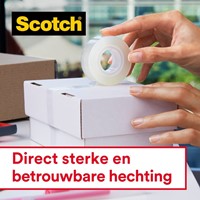 Plakband Scotch Crystal 600 19mmx25m tr + handdisp 1 Stuk-3