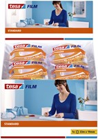 Plakband tesafilm Standaard 33mx19mm transparant 1 Stuk-3