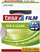 Plakband tesafilm Eco  Clear 33mx19mm transparant 1 Stuk-2