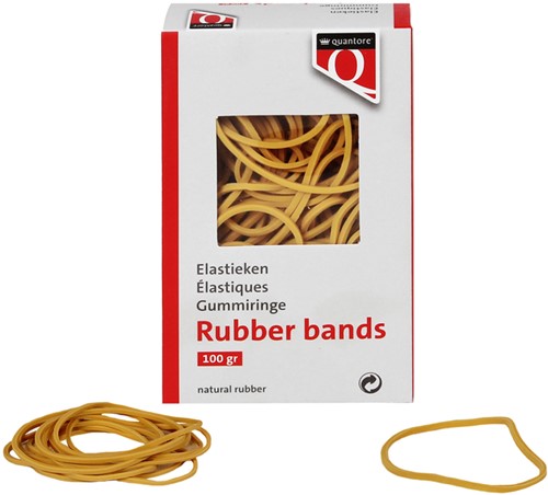Elastiek Quantore 22 100x1.5x1mm 100 gr 100 Gram
