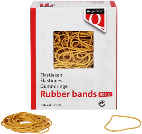 Elastiek Quantore 24 150x1.5x1mm 500gr 500 Gram