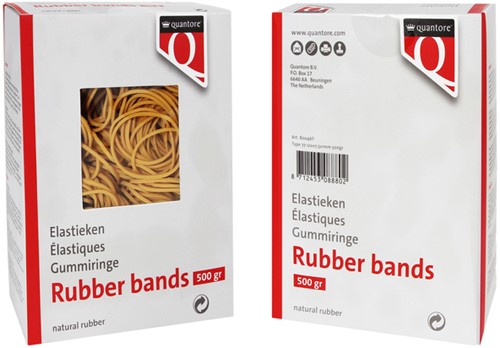 Elastiek Quantore 18 80x1.5x1mm 500gr 500 Gram-2