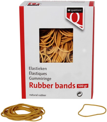 Elastiek Quantore 19 90x1.5x1mm 500gr 500 Gram