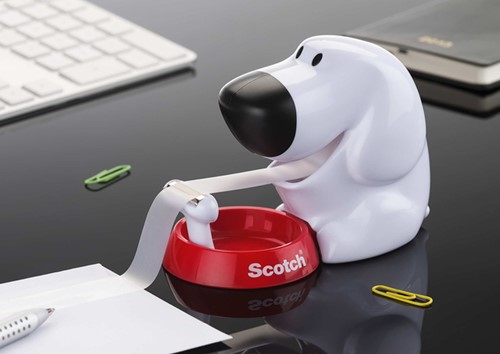 Plakbandhouder Scotch C31 hond + 1rol 19mmx7.5m 1 Stuk-3