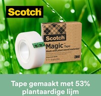 Plakband Scotch Magic 900 19mmx30m onzichtbaar mat 1 Stuk-2