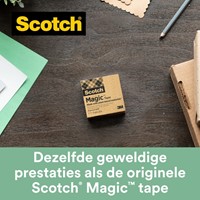 Plakband Scotch Magic 900 19mmx30m onzichtbaar mat 1 Stuk-3