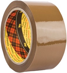 Verpakkingstape Scotch 3095 50mmx66m bruin 1 Rol
