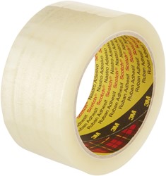 Verpakkingstape Scotch 371 50mmx66m tr PP 6rol 6 Rol