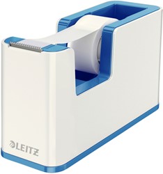 Plakbandhouder Leitz WOW wit/blauw 1 Stuk
