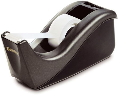 Plakbandhouder Scotch C60 zwart 1rol magic tape 1 Stuk-2