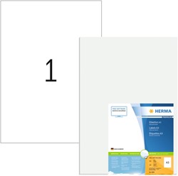 Etiket HERMA 8692 A3 420x297mm 100 stuks