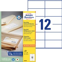 Etiket Avery LR3424 105x48mm wit 1200st 100 Vel-2