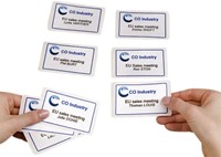 Naambadge etiket Avery L4786-20 80x50mm 200st rd 20 Vel-2