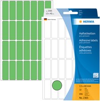 Etiket HERMA 2365 13x40mm groen 896st 32 Vel-2
