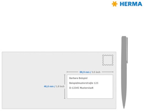Etiket HERMA 4609 52.5x21.2mm premium wit 11200 stuks-3