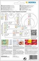Etiket HERMA 2492 52x82mm rood 128st 32 Vel-1
