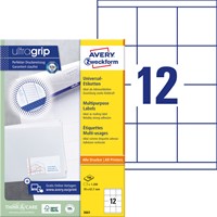 Etiket Avery 3661 70x67.7mm wit 1200 stuks-2