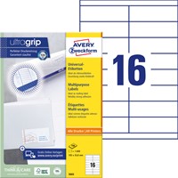 Etiket Avery 3665 105x33.8mm wit 1600 stuks-2