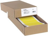 Etiket HERMA 8181 88.9x35.7mm 1-baans geel 2000 stuks