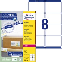 Etiket Avery L7165 99.1x67.7mm wit 800st 100 Vel-2