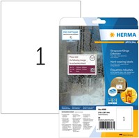 Etiket HERMA 4698 210x297mm wit 25st 25 Vel