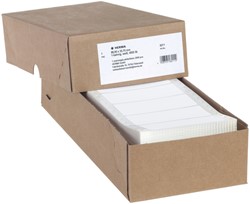 Etiket HERMA 8211 88.9x35.7mm 1-baans wit 4000st 4000 etiket