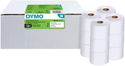 Etiket Dymo LabelWriter adressering 36x89 12st wit 12 Rol