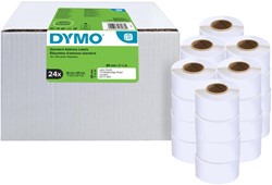 Etiket Dymo LabelWriter adressering 28x89 24st wit 24 Rol