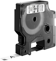 Labeltape Dymo LabelManager D1 9mm wit 10st 10 Stuk-14