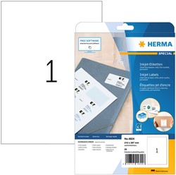 Etiket HERMA 4824 210x297mm wit 25stuks 25 Vel