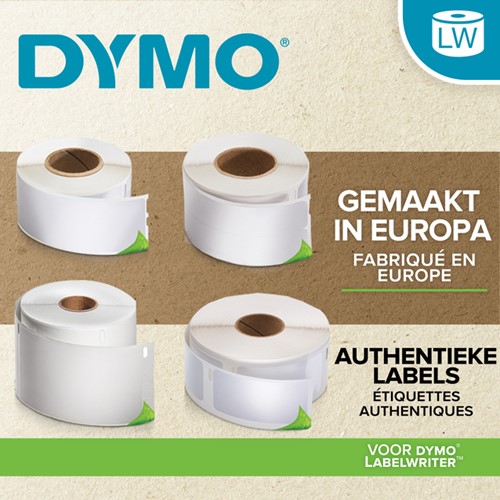 Etiket Dymo LabelWriter industrieel 25x54 wit 1 Rol-2