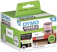 Etiket Dymo LabelWriter industrieel 59x102 wit 1 Rol