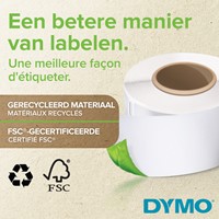 Etiket Dymo LabelWriter adressering 25x54mm 1 rol á 500 stuks wit-3